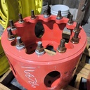 12 to 12-Hole 13.5"L FWD Spacer, Fendt/Agco Red