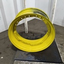 15"W x 34"D, John Deere Yellow 12-Hole Waffle Wheel (Groups of 3 bolts)