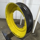 12"W x 50"D, John Deere Yellow 12-Hole Stub Disc , -2.88" Offset