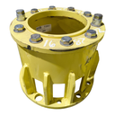 12 to 10-Hole 13.5"L Sprayer Extension, John Deere Yellow