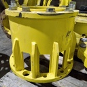 12 to 10-Hole 13.5"L Sprayer Extension, John Deere Yellow