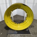 13"W x 46"D, John Deere Yellow 12-Hole Stub Disc , -3.13" Offset