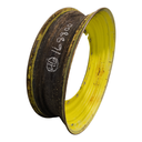 13"W x 46"D, John Deere Yellow 12-Hole Stub Disc , -3.13" Offset