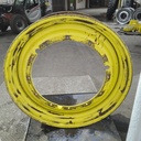 13"W x 46"D, John Deere Yellow 12-Hole Stub Disc , -3.13" Offset