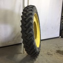 380/90R54 Firestone Radial 9000 R-1W on John Deere Yellow 12-Hole Stub Disc 60%