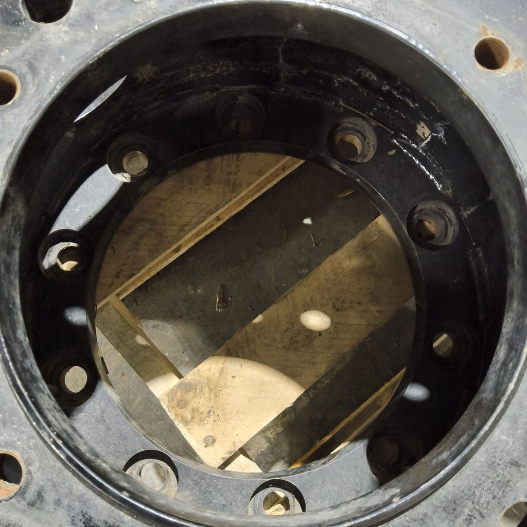 10 to 10-Hole 10.25"L Hub Extension, Black