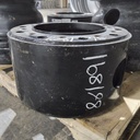 10 to 10-Hole 10.25"L Hub Extension, Black