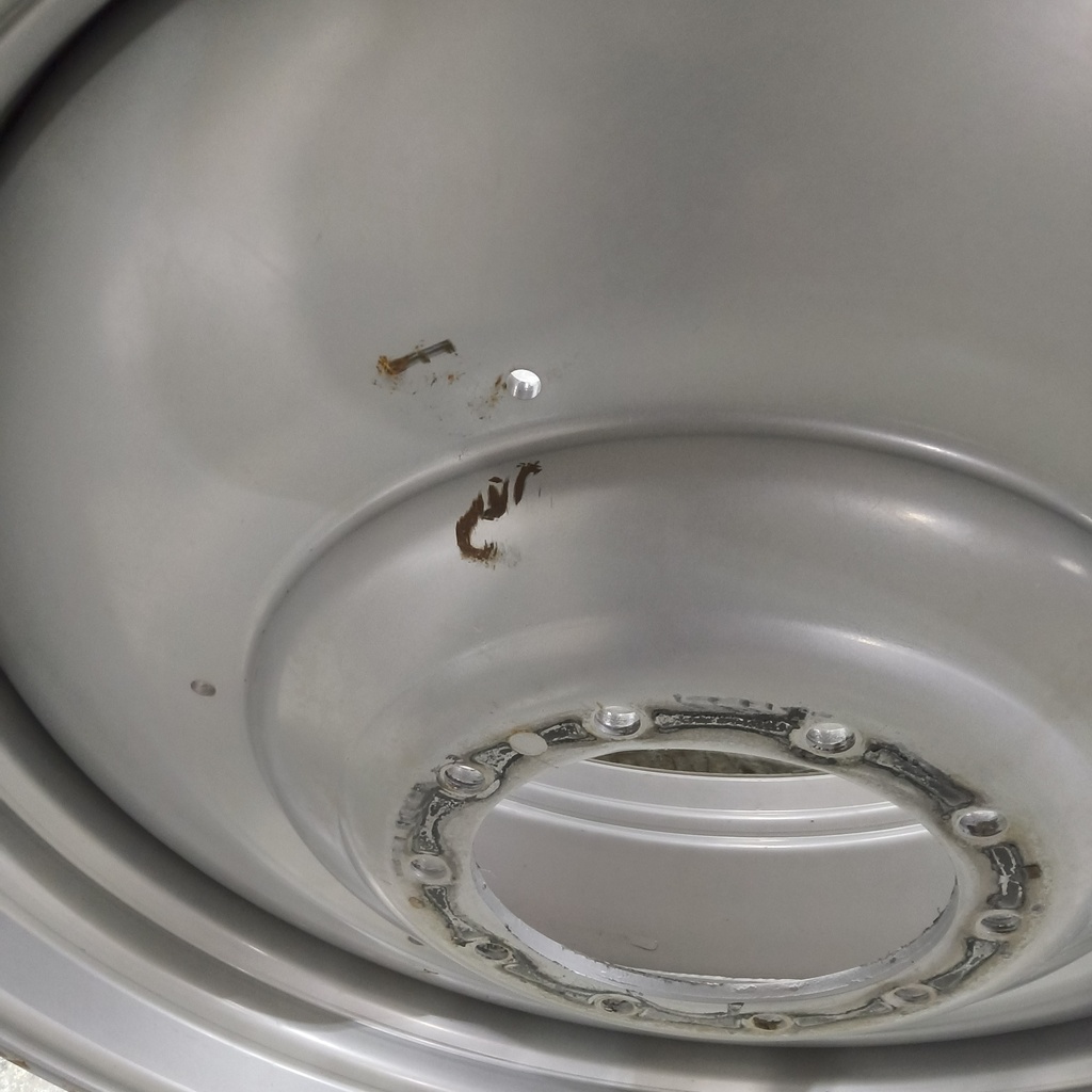 20"W x 46"D, Case IH Silver Mist 10-Hole Formed Plate , -9.62" Offset