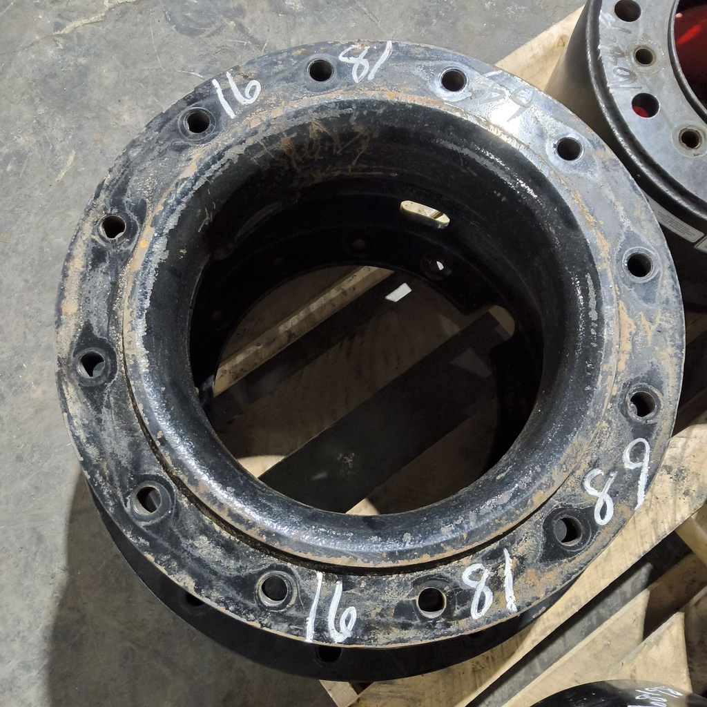 12 to 12-Hole 16"L FWD Spacer(2-PC OE Style), Black