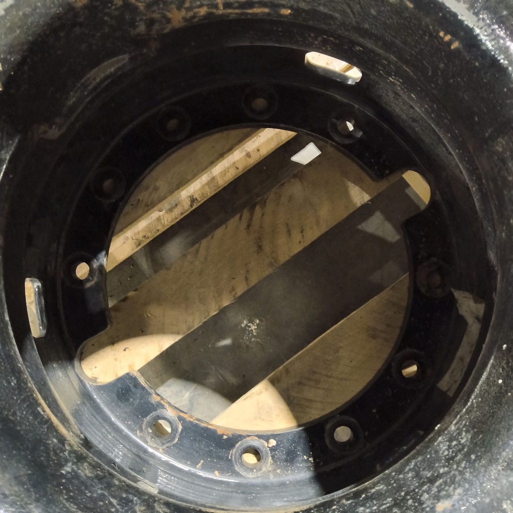 12 to 12-Hole 16"L FWD Spacer(2-PC OE Style), Black