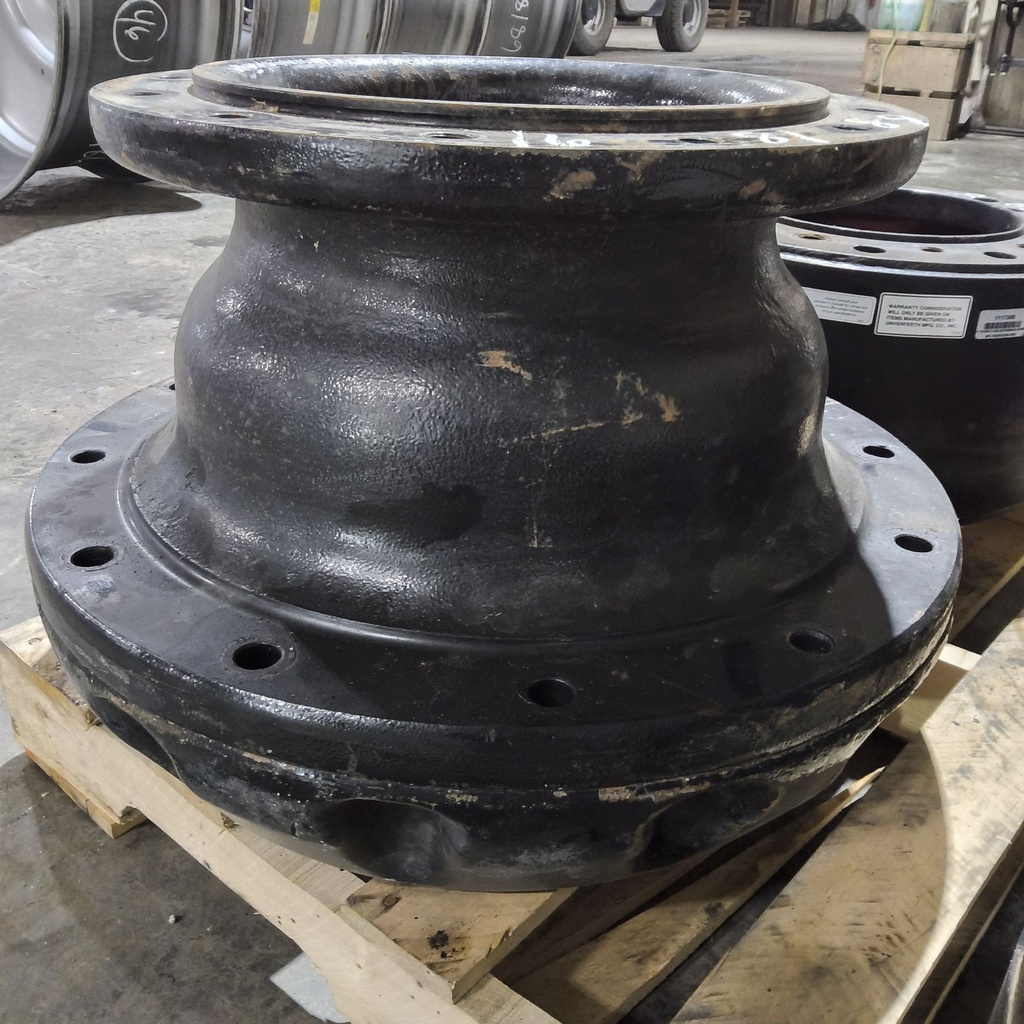 12 to 12-Hole 16"L FWD Spacer(2-PC OE Style), Black