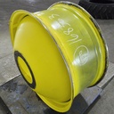 16"W x 38"D, John Deere Yellow 10-Hole Dolly Dual , -13.38" Offset