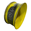 16"W x 38"D, John Deere Yellow 10-Hole Dolly Dual , -15" Offset