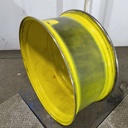 16"W x 38"D, John Deere Yellow 10-Hole Dolly Dual , -15" Offset