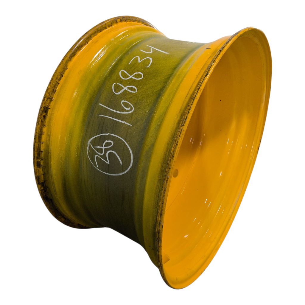 20"W x 38"D, Hagie Orange 10-Hole Formed Plate Sprayer , -5.19" Offset