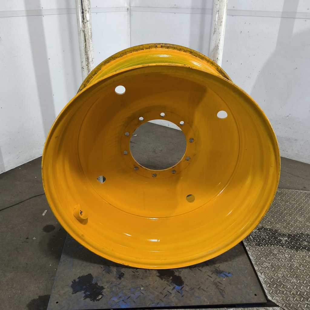 20"W x 38"D, Hagie Orange 10-Hole Formed Plate Sprayer , -5.19" Offset