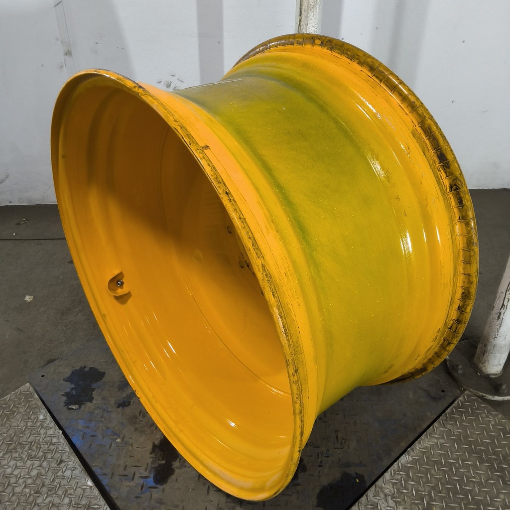 20"W x 38"D, Hagie Orange 10-Hole Formed Plate Sprayer , -5.19" Offset