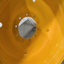 20"W x 38"D, Hagie Orange 10-Hole Formed Plate Sprayer , -5.19" Offset