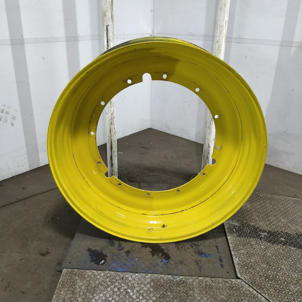 13"W x 46"D, John Deere Yellow 12-Hole Stub Disc , -3.06" Offset