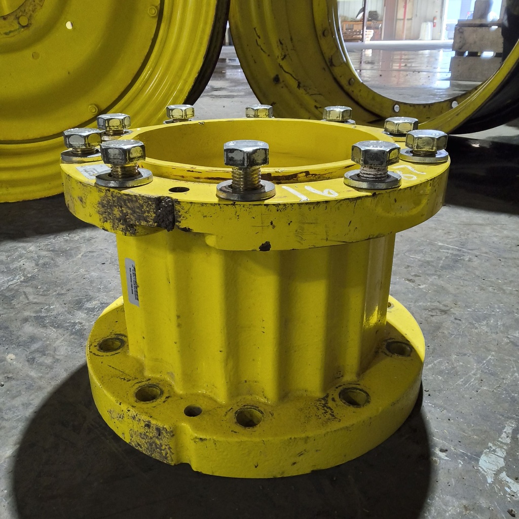 10-Hole 10"L Hub Extension, John Deere Yellow