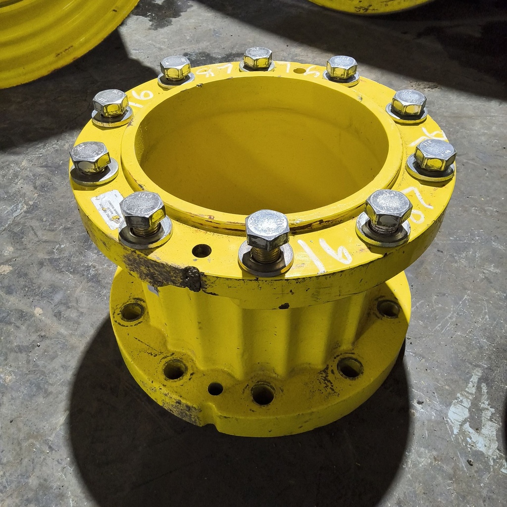 10-Hole 10"L Hub Extension, John Deere Yellow