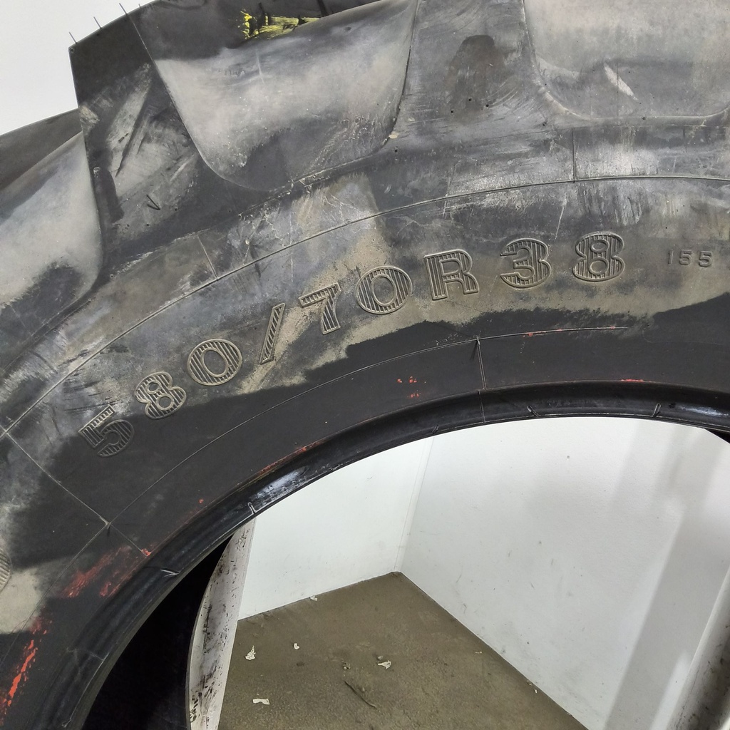 580/70R38 Firestone Radial 8000 R-1W 155A8 99%