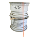 18"W x 28"D, Ford / New Holland White 10-Hole Formed Plate , -0.62" Offset