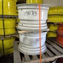 18"W x 28"D, Ford / New Holland White 10-Hole Formed Plate , -0.62" Offset