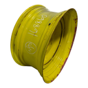 18"W x 38"D, John Deere Yellow 8-Hole Stub Disc , 1.75" Offset