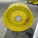 18"W x 38"D, John Deere Yellow 8-Hole Stub Disc , 1.75" Offset