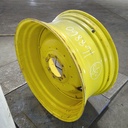 18"W x 38"D, John Deere Yellow 8-Hole Stub Disc , 1.75" Offset