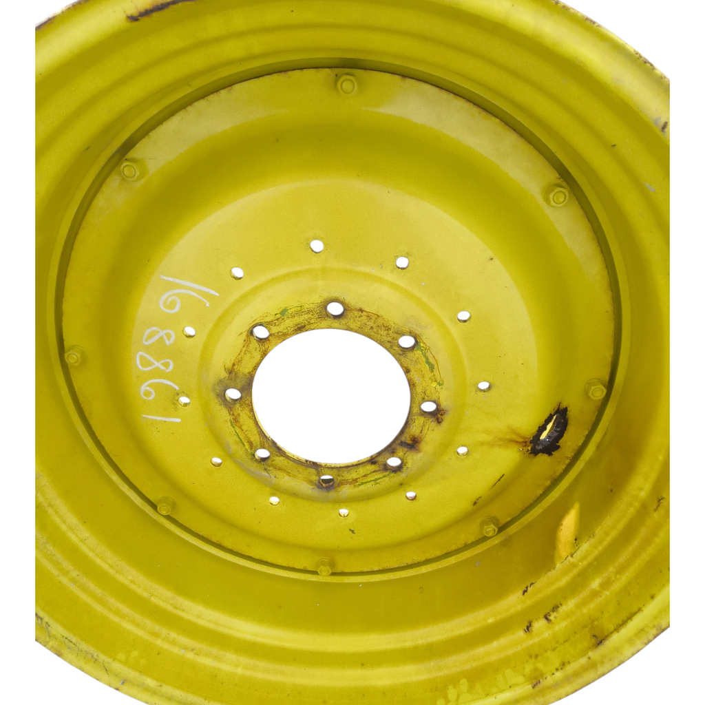 8-Hole Stub Disc Center for 38"-54" Rim, John Deere Yellow