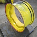15"W x 34"D, John Deere Yellow 12-Hole Waffle Wheel (Groups of 3 bolts)