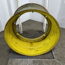 23"W x 38"D, John Deere Yellow 12-Hole Stub Disc , -3.38" Offset