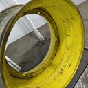 23"W x 38"D, John Deere Yellow 12-Hole Stub Disc , -3.38" Offset