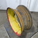 13"W x 30"D, John Deere Yellow 8-Hole Waffle Wheel (Groups of 2 Bolts)