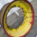 13"W x 30"D, John Deere Yellow 8-Hole Waffle Wheel (Groups of 2 Bolts)