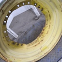 13"W x 30"D, John Deere Yellow 12-Hole Waffle Wheel (Groups of 3 bolts)