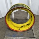 15"W x 34"D, John Deere Yellow 12-Hole Waffle Wheel (Groups of 3 bolts)