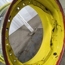 15"W x 34"D, John Deere Yellow 12-Hole Waffle Wheel (Groups of 3 bolts)