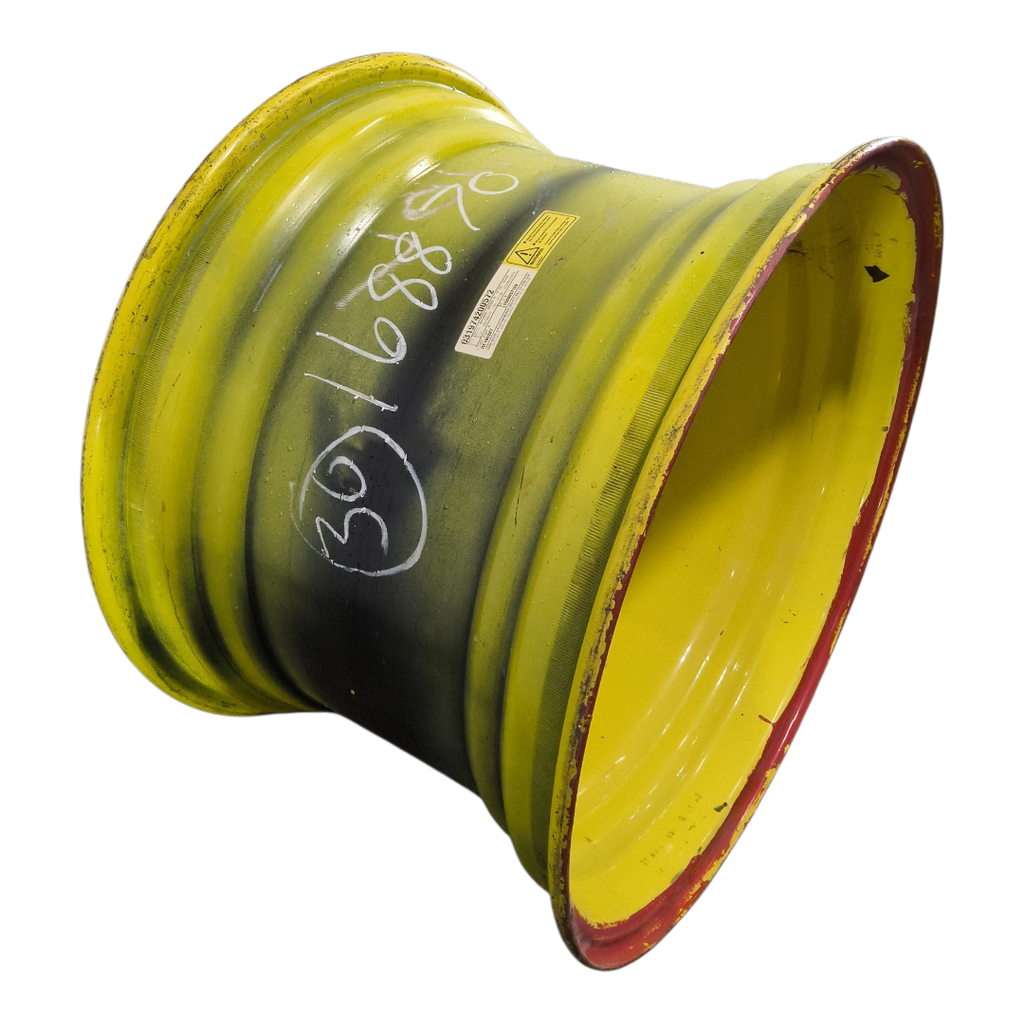 20"W x 30"D, John Deere Yellow 12-Hole Waffle Wheel (Groups of 3 bolts)