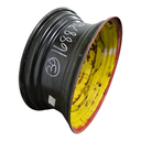 13"W x 30"D, John Deere Yellow 12-Hole Waffle Wheel (Groups of 2 Bolts)