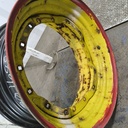 13"W x 30"D, John Deere Yellow 12-Hole Waffle Wheel (Groups of 2 Bolts)