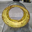 15"W x 30"D, John Deere Yellow 12-Hole Waffle Wheel (Groups of 3 bolts)