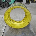 15"W x 30"D, John Deere Yellow 12-Hole Waffle Wheel (Groups of 2 Bolts)