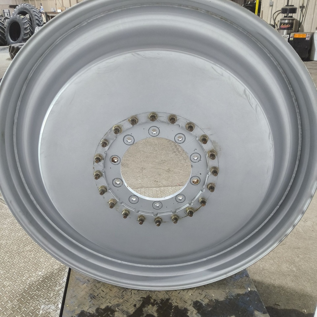 10"W x 54"D, Case IH Silver Mist 10-Hole Spun Disc Sprayer (2 Piece Style) , -5.06" Offset