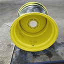 25"W x 26"D, John Deere Yellow 8-Hole Formed Plate , -2.75" Offset