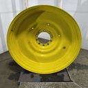 15"W x 50"D, John Deere Yellow 10-Hole Formed Plate , -6.75" Offset
