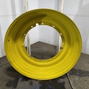 15"W x 50"D, John Deere Yellow 12-Hole Stub Disc , -3.25" Offset