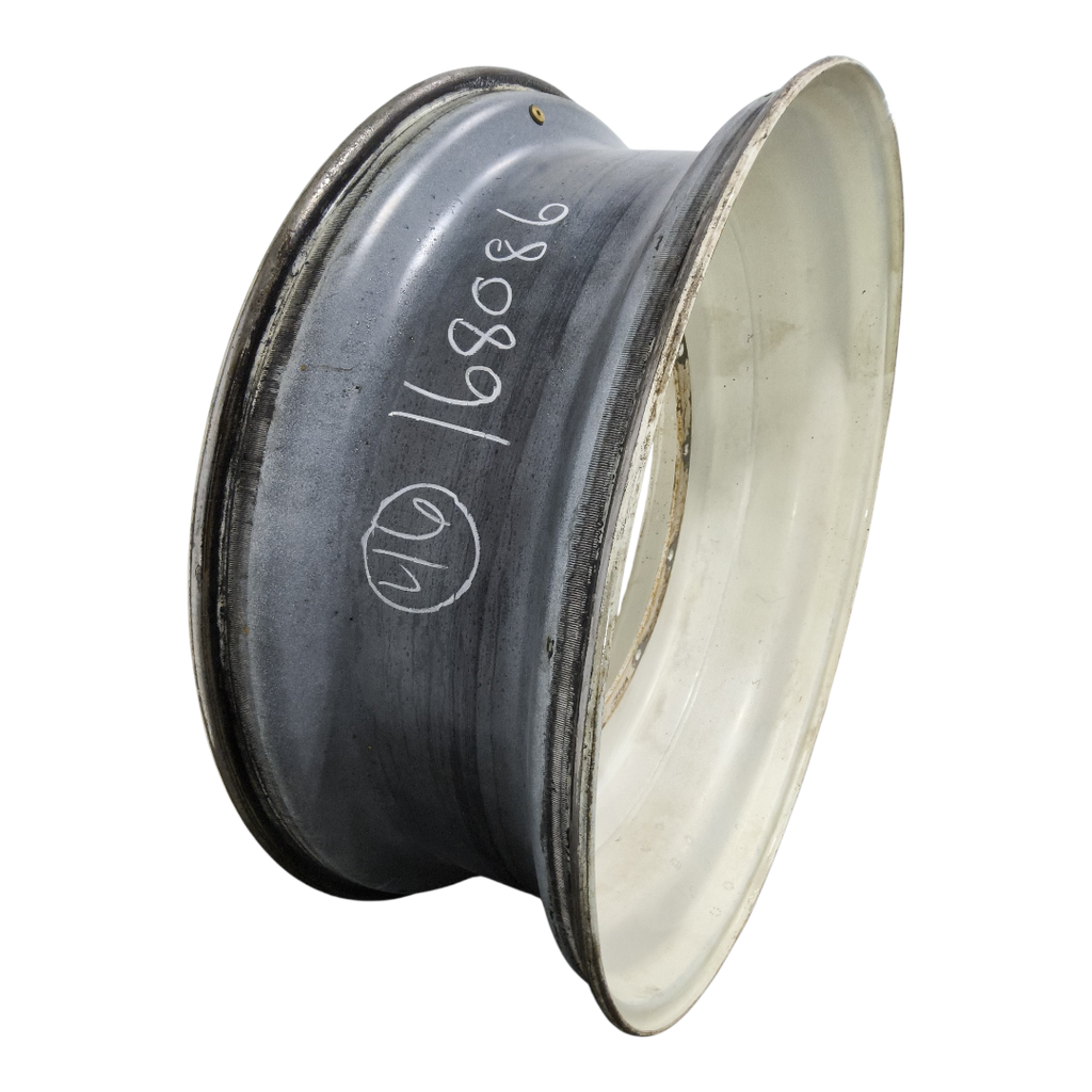 16"W x 46"D, Ford / New Holland White 12-Hole Stub Disc , 2.56" Offset